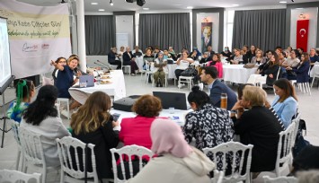 Bornovalı kadınlar geleceğe umut ekiyor