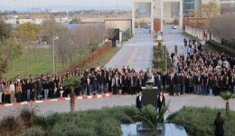 İKÇÜ’de zaman 09.05’te durdu