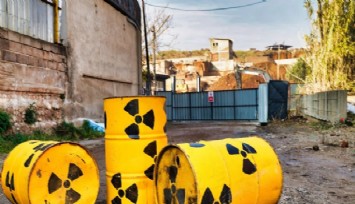 Gaziemir'deki nükleer atık alanında temizlik hareketi