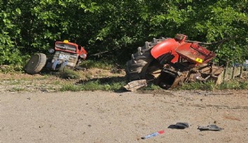 İzmir'de traktör faciası: Traktör ikiye ayrıldı, sürücüsü hayatını kaybetti