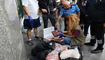 İzmir'den Antalya'ya 300 kilo et gönderdiler: Etler imha edilirken, otobüs firmasına ceza kesildi