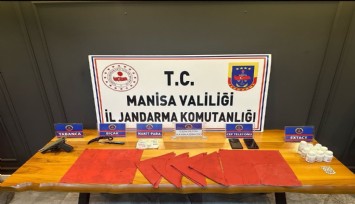 Manisa’da şüphelilerden A4 kağıdına emdirilmiş uyuşturucu çıktı
