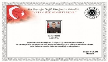 Şehit ateşi Afyonkarahisar’a düştü