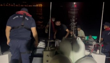 İzmir açıklarında 40 düzensiz göçmen yakalandı