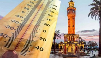 İzmir’in ilçelerinde kavurucu havalar zirveyi terk ediyor