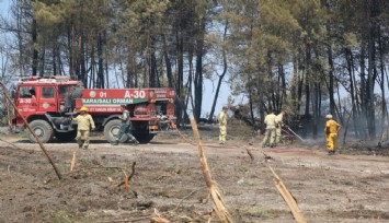 Karabük’te yangınla mücadelenin 120. saati