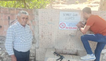 Yasaklandı: Söke'de bazı çeşmelerden su içilemiyor