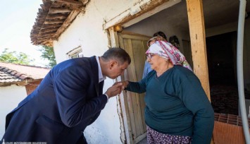 Başkan Tugay’dan taziye ziyareti