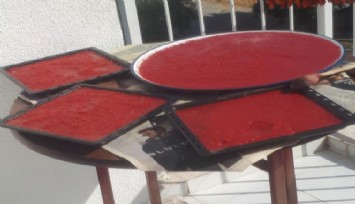 Kışa hazırlık: Aydın’da balkonlar kırmızıya boyandı