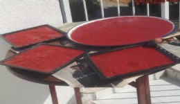 Kışa hazırlık: Aydın’da balkonlar kırmızıya boyandı