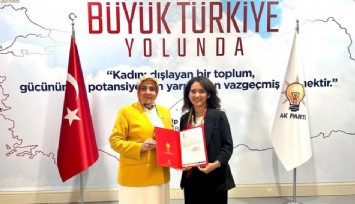 AK Parti Aydın İl Kadın Kolları Başkanlığı koltuğu doldu: Şahika Edremit göreve getirildi