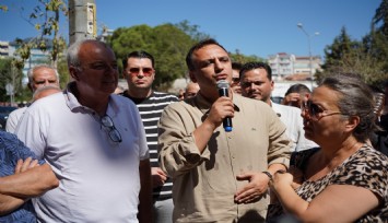 CHP Bornova’da ‘baba evi’ nöbeti