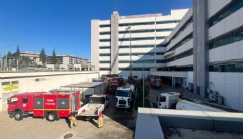 İzmir İtfaiyesi Torbalı’daki hastane yangınına müdahale etti: Alevler 20 dakikada söndürüldü