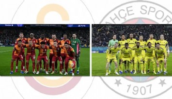 Fenerbahçe ve Galatasaray'ın Avrupa'daki rakipleri belli oldu