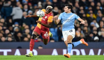 Galatasaray'ın Manchester City'ye gücü yetmedi: 2-0