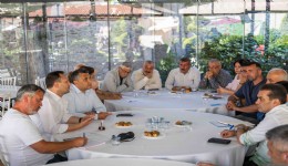 Bornova’da muhtarlarla ortak çözüm masası kuruldu