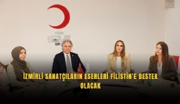 İzmirli sanatçılardan Filistin'e destek