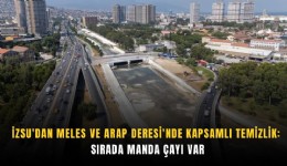 İZSU'dan Meles ve Arap Deresi'nde kapsamlı temizlik: Sırada Manda Çayı var