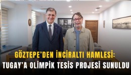 Göztepe’den İnciraltı hamlesi: Tugay’a olimpik tesis projesi sunuldu