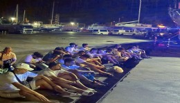Muğla'da düzensiz göçmen operasyonu