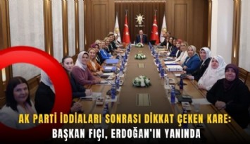 AK Parti iddiaları sonrası dikkat çeken kare: Başkan Fıçı, Erdoğan’ın yanında