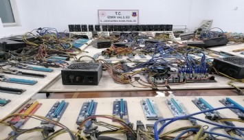 İş yerinde kripto para üreten şüpheliler yakalandı