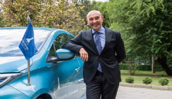 Başkan Soyer’den “sıfır karbon” atağı: Kendi makam aracı dahil belediye araçlarını çevre dostu elektrikli araçlarla değiştirdi