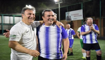 Bornova’da dostluk kazandı: Batur ve İduğ’dan birer gol