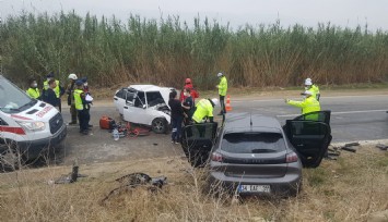 İzmir-Ödemiş yolunda feci kaza: 2 ölü