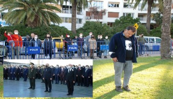 İzmir Atatürk’ü andı: 09.05’te hayat durdu, sirenler çaldı, yüz binlerce kişi saygı duruşunda bulundu