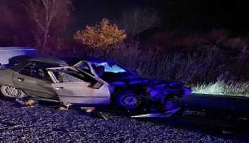 Aracıyla traktöre arkadan çarptı: 1 ölü, 6 yaralı