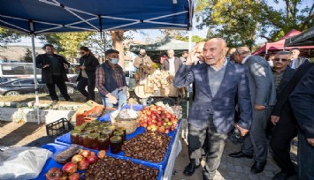 Başkan Soyer Bergama turunda üreticilerle buluştu: Kooperatif kurun, ürünlerinizi alalım