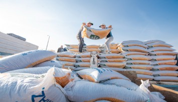 İzmir Büyükşehir Belediyesi’nden hayvancılığa rekor destek: 30 bin çuval yem dağıtıldı