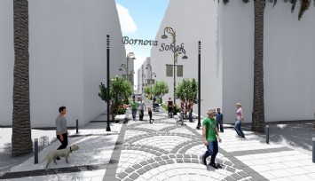 İzmir’in Alsancak’taki tarihi “Bornova” sokağı yayaların oluyor