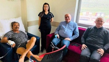 Kadir İnanır'dan 'iyiyim' fotoğrafı