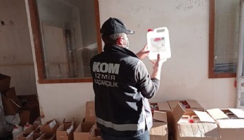 İzmirlileri sahte içkiyle zehirleyeceklerdi: Tam 2 ton yakalandı