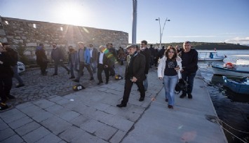 Sığacık sahili yepyeni bir görünüme kavuştu