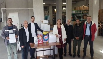 Emekçilerden Başkan İduğ’a “hijyen paketi” teşekkürü