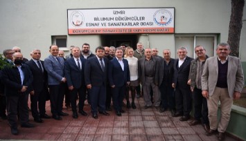 Başkan İduğ: Esnafımızın yanındayız, sanayi sitelerini desteklemeye devam edeceğiz