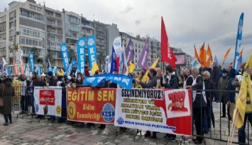 Emekçiler 'Geçinemiyoruz' diye haykırdı