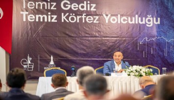 Başkan Soyer Gediz için çıktığı tura Manisa’dan başladı: Dört günde 401 kilometrelik hattı inceleyecek