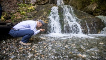 Başkan Soyer Gediz’in doğduğu Murat Dağı'ndan seslendi: Bu hayat kaynağını tahrip etmeye kimsenin hakkı yok