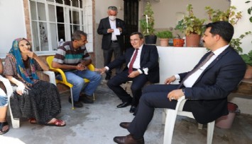 Başkan Batur, şehit ailelerini ve gazileri unutmadı: Sizin emrinizdeyiz   