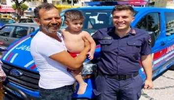 Tutunduğu simitle kıyıdan uzaklaşan küçük Muhammed’i balıkçı kurtardı  