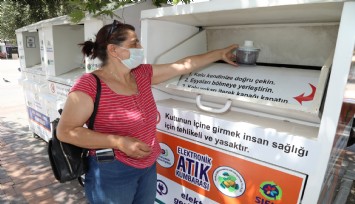 Gaziemir Belediyesinden elektronik atıkları kumbaralarla toplayıp ekonomiye kazandıracak