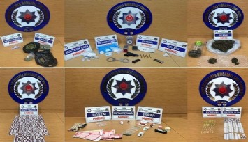 İzmir polisi, zehir tacirlerine göz açtırmıyor: 15 tutuklama  