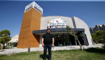 Başkan Tugay, çocuklara verdiği  sözü tuttu: Planetaryum hizmete açıldı
