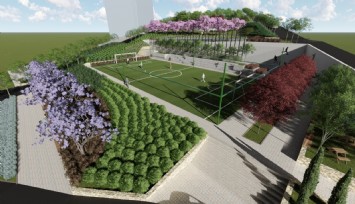 İzmir Büyükşehir Belediyesinden Bayraklı’ya 8 dönümlük bölge parkı: Yeşil alan da var, futbol sahası da