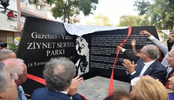 Ziynet Sertel’in adı Bornova’da doğduğu mahallede yaşayacak 