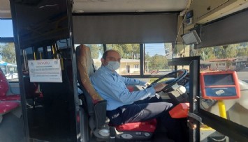 Pusetinden düşen bebeği otobüs şoförü hastaneye yetiştirdi